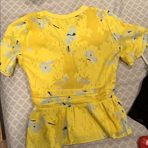 Tanya Taylor yellow blouse - Picture 3 of 4